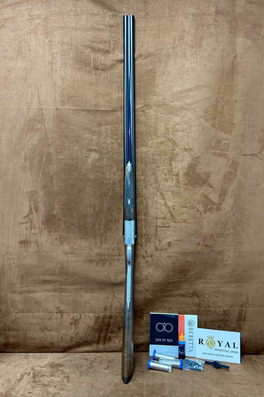 Beretta 486 Deep Scroll English Stock 20GA 30" -img-1