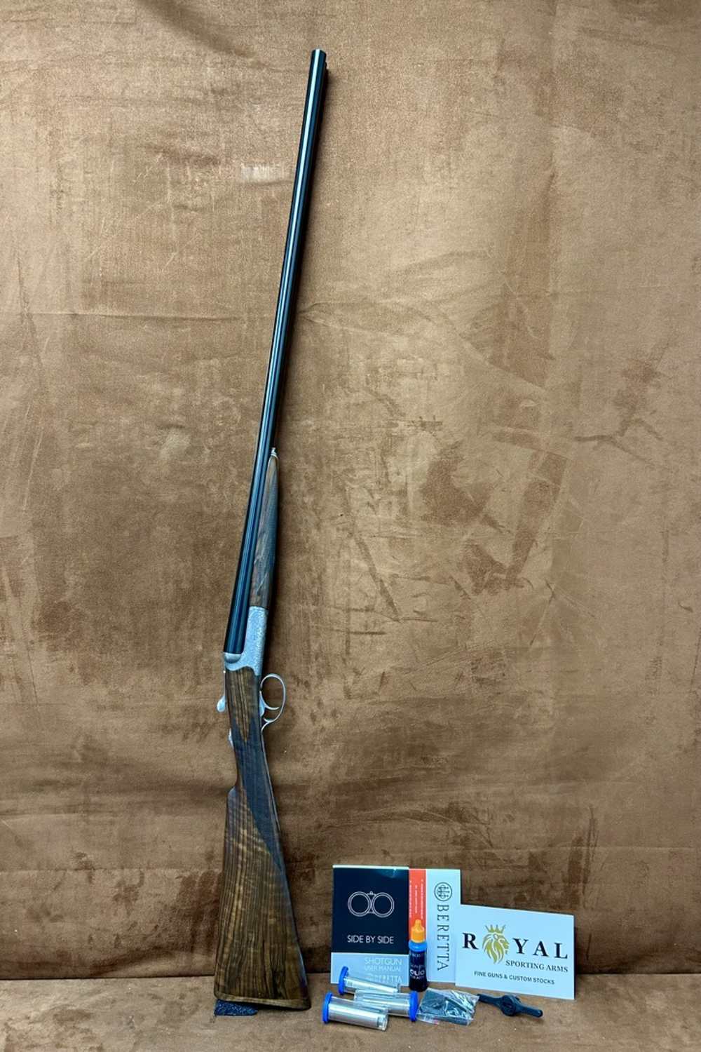 Beretta 486 Deep Scroll English Stock 20GA 30" -img-0