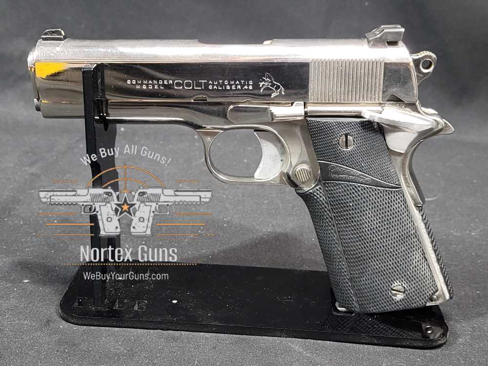 PENNY AUCTION COLT COMMANDER LW 45 ACP 7 RDS-img-0
