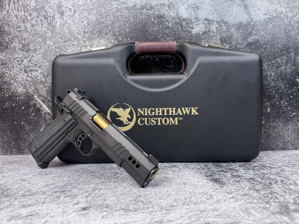 Nighthawk Custom President Government Size 45 ACP 5'' Mint Condition  -img-0