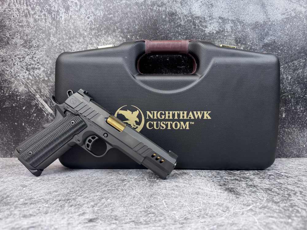 Nighthawk Custom President Government Size 45 ACP 5'' Mint Condition  -img-2