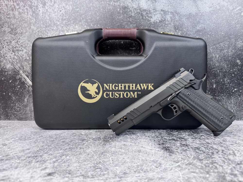 Nighthawk Custom President Government Size 45 ACP 5'' Mint Condition  -img-3