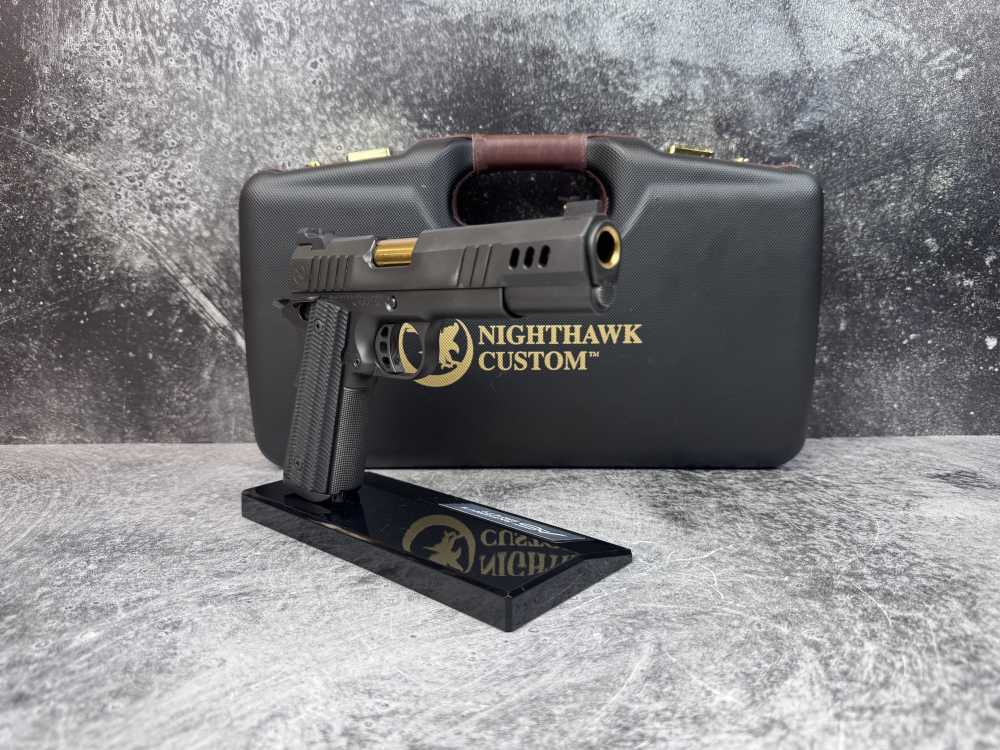 Nighthawk Custom President Government Size 45 ACP 5'' Mint Condition  -img-6