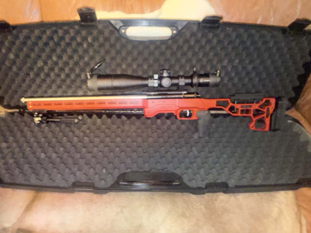 Anschütz .22 WMR / .22 Magnum – Custom Chassis Rifle – Vortex Strike Eagle -img-1