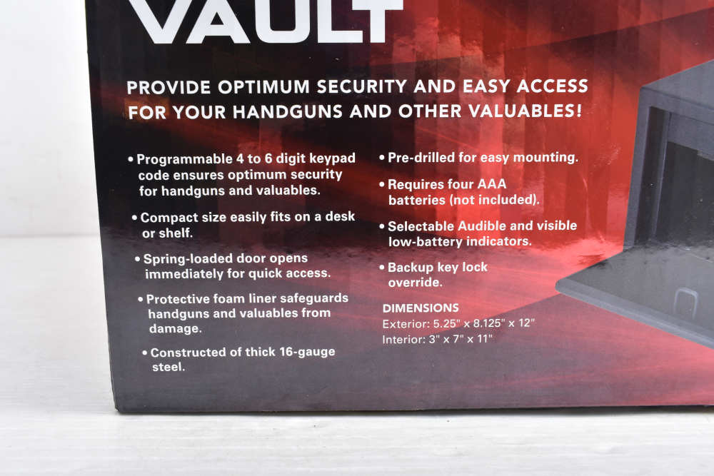 Hornady One-Gun KEYPAD VAULT - NEW in the box-img-3