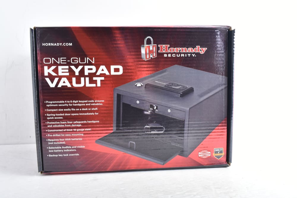 Hornady One-Gun KEYPAD VAULT - NEW in the box-img-0