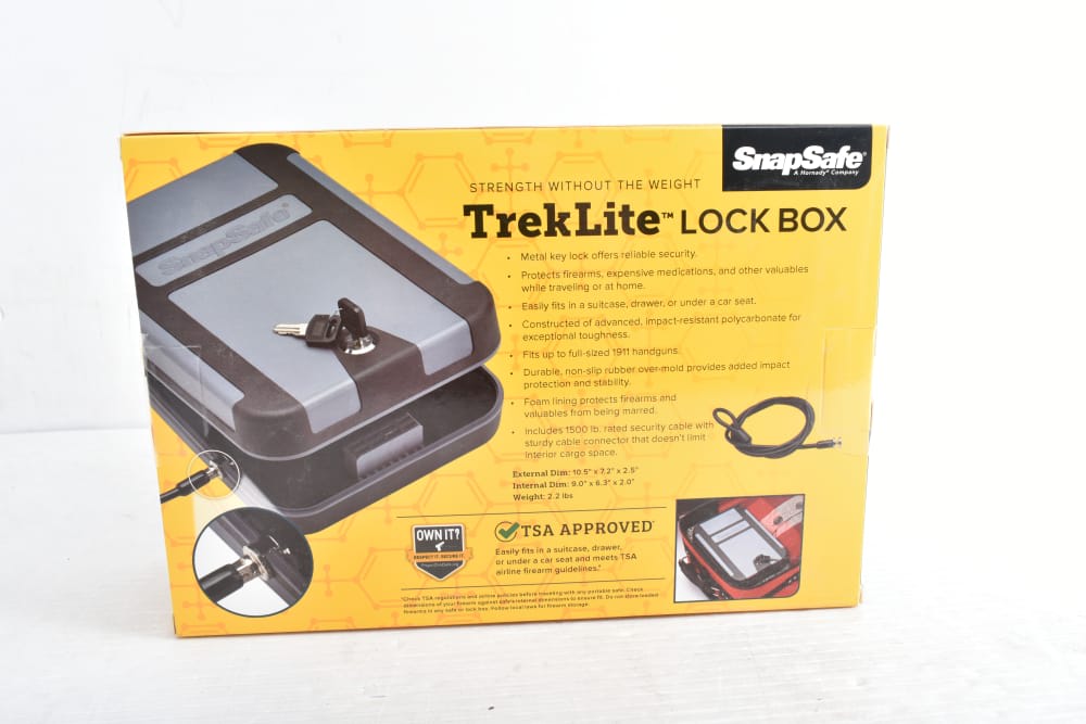 SnapSafe Treklite Lock Box – Model 75212 – Brand New in Box-img-3