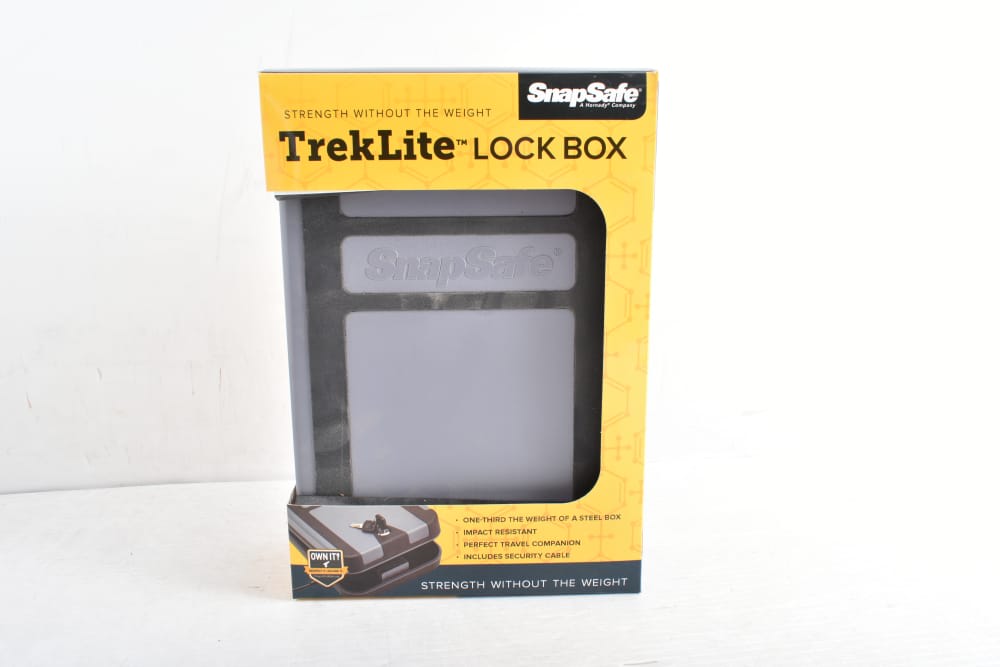 SnapSafe Treklite Lock Box – Model 75212 – Brand New in Box-img-0