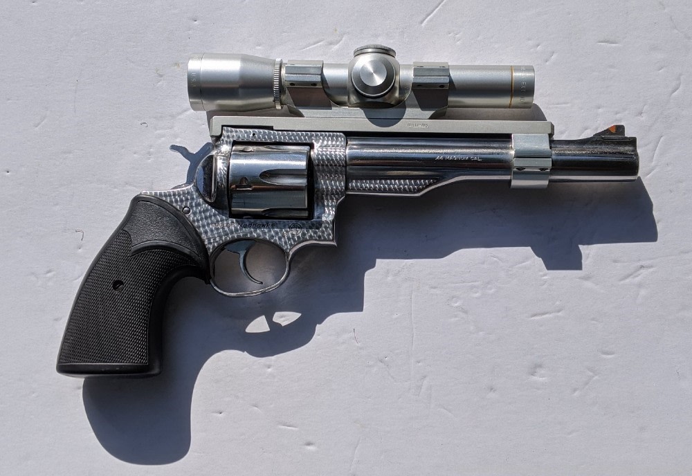 CUSTOM Jewelled Ruger Redhawk .44 Leupold Scope-img-1