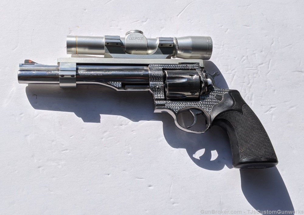 CUSTOM Jewelled Ruger Redhawk .44 Leupold Scope-img-2
