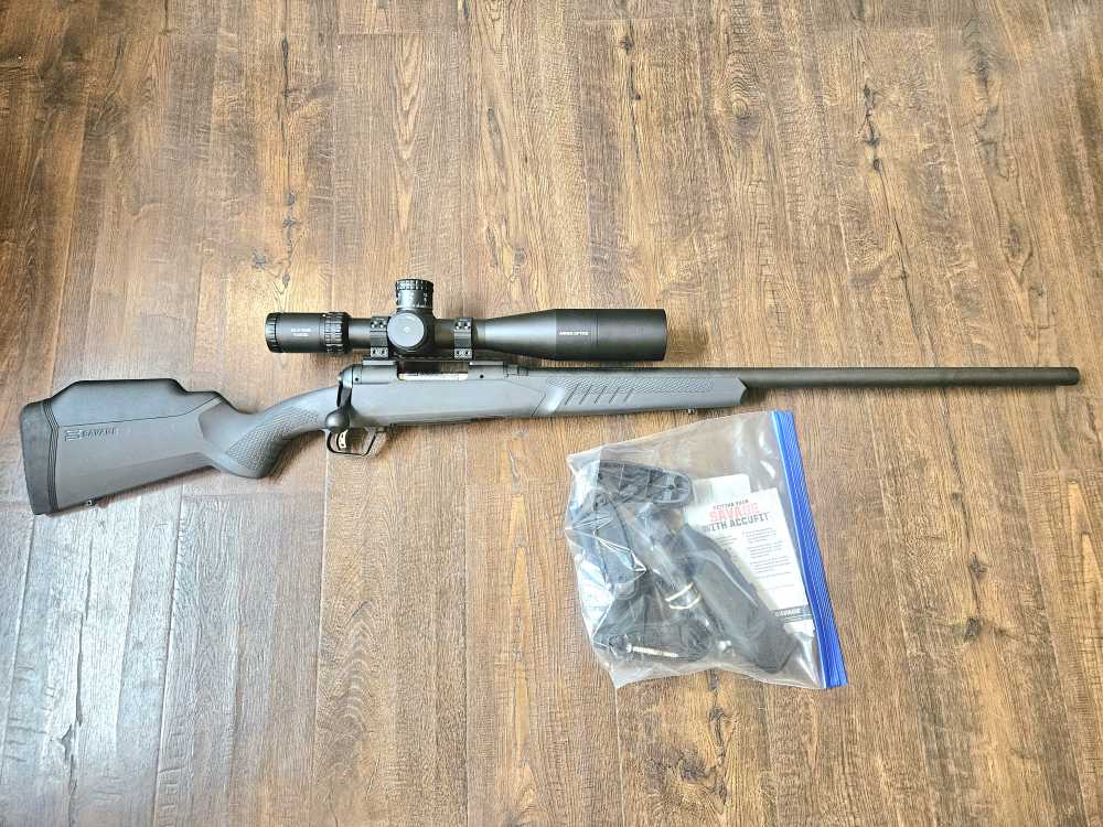 Custom Savage 110 Varmint 26” Bolt Action Rifle 223 Remington + Arken 6-25x-img-0