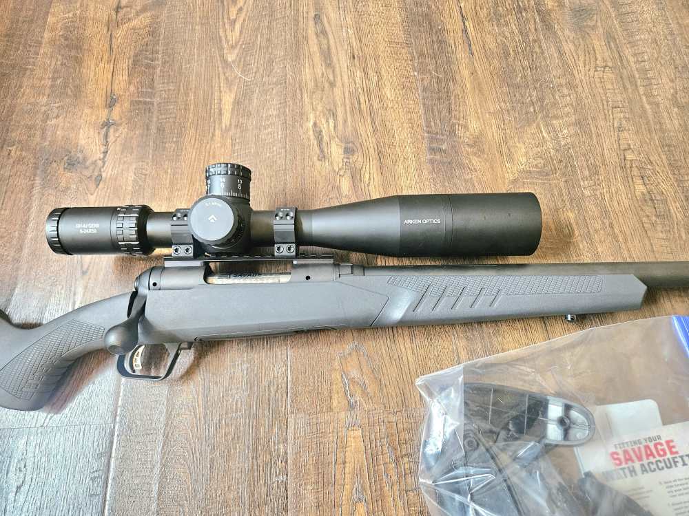 Custom Savage 110 Varmint 26” Bolt Action Rifle 223 Remington + Arken 6-25x-img-2