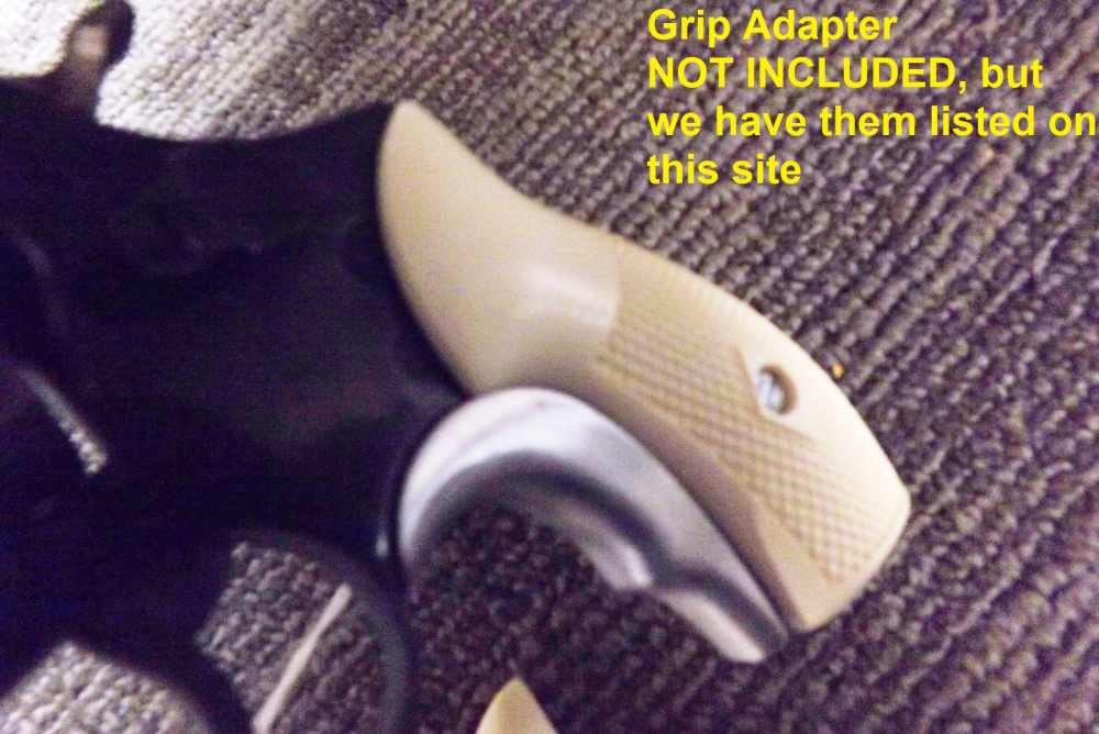 Taurus 85 856 Revolver Ajax Magna type Small Ivory Grips, Seal, and Pin -img-7