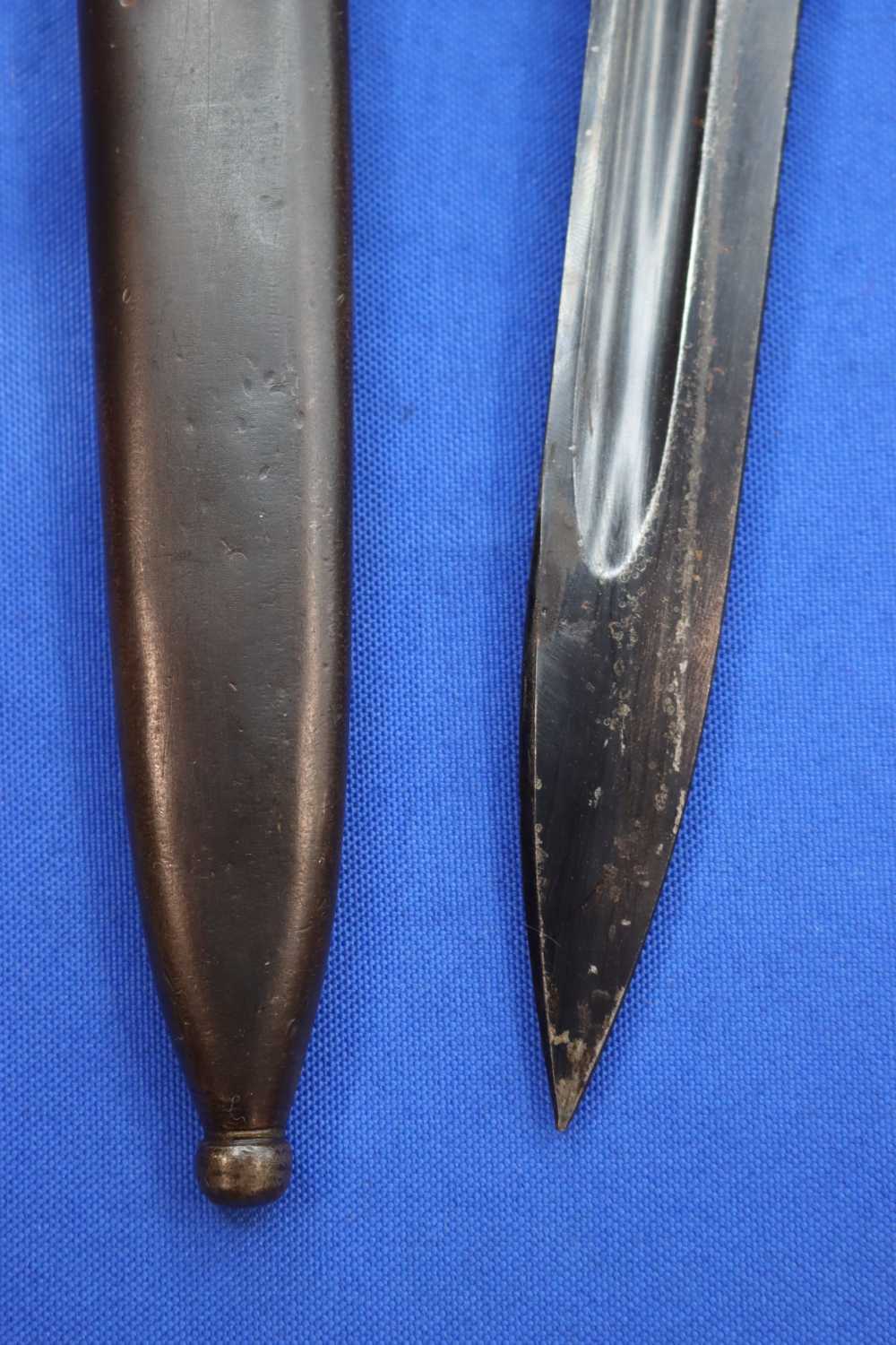 Yugoslavian M1948 Mauser Bayonet PREDUZECE 44 Zastava Scabbard Frog Early-img-13