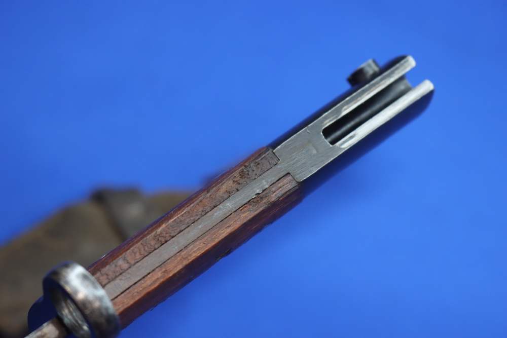 Yugoslavian M1948 Mauser Bayonet PREDUZECE 44 Zastava Scabbard Frog Early-img-23