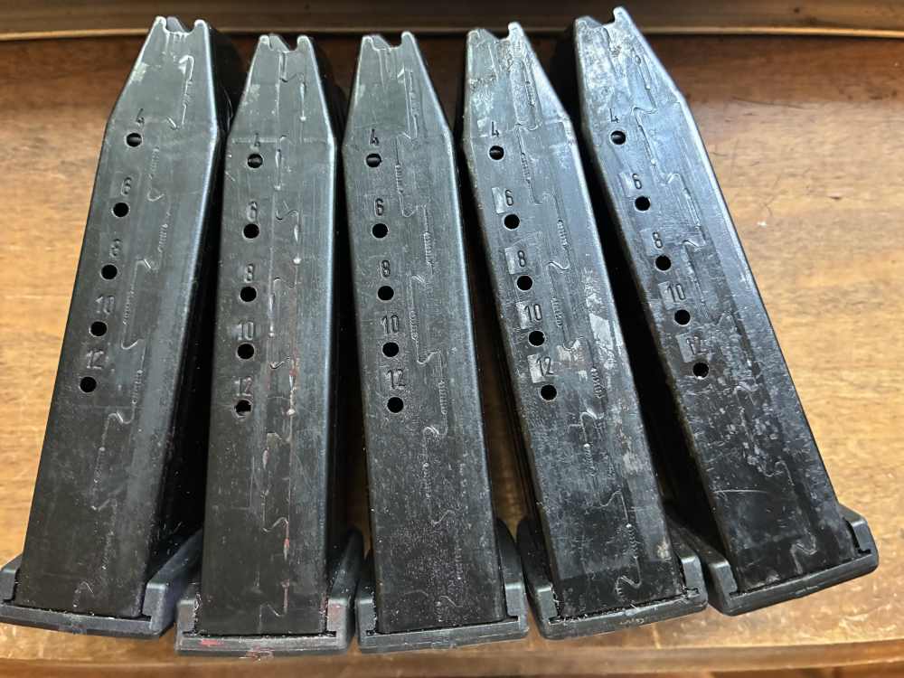 Heckler & Koch H&K USP40C 12 Round Magazines .40 S&W USP 40C OEM Germany-img-1