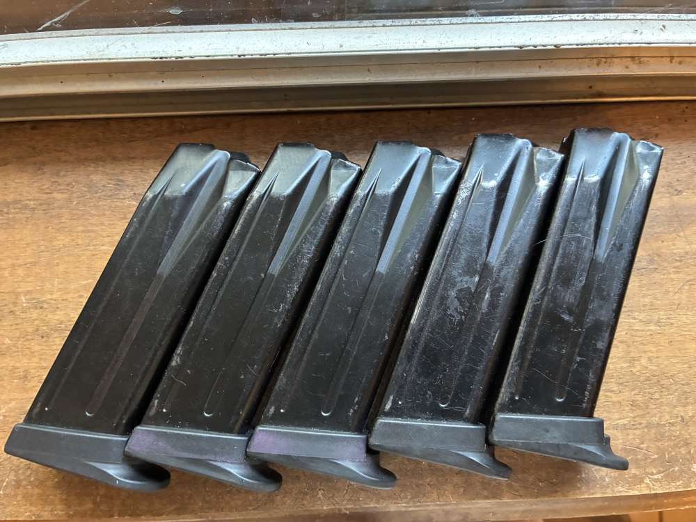 Heckler & Koch H&K USP40C 12 Round Magazines .40 S&W USP 40C OEM Germany-img-2