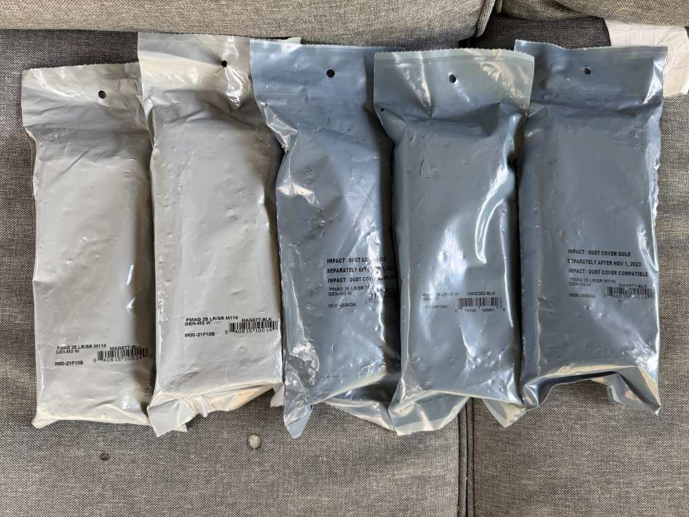 5 - Magpul PMAG 25 LR/SR GEN M3 Window 2 with dust covers-img-4
