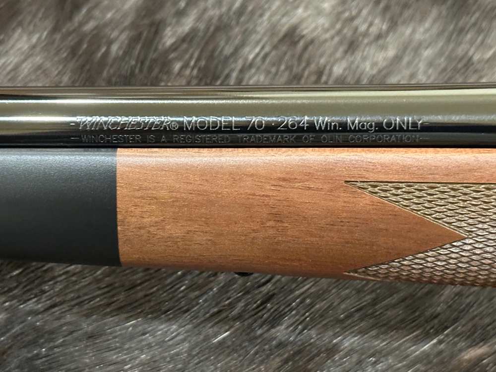 WINCHESTER MODEL 70 SUPER GRADE 264 WIN MAG 26" GOOD WOOD, FREE SAFARI-img-13