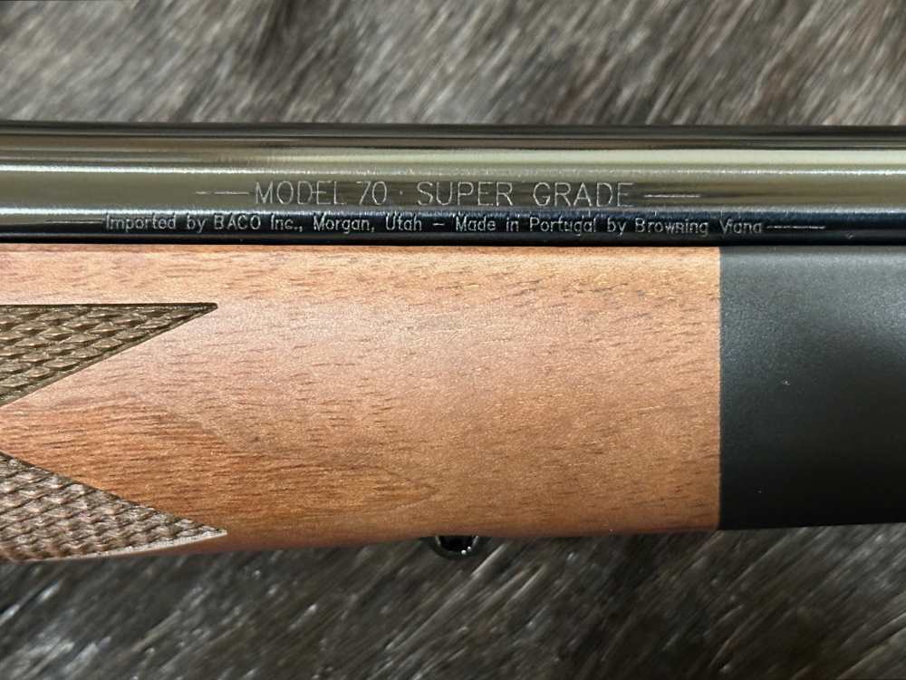 WINCHESTER MODEL 70 SUPER GRADE 264 WIN MAG 26" GOOD WOOD, FREE SAFARI-img-6