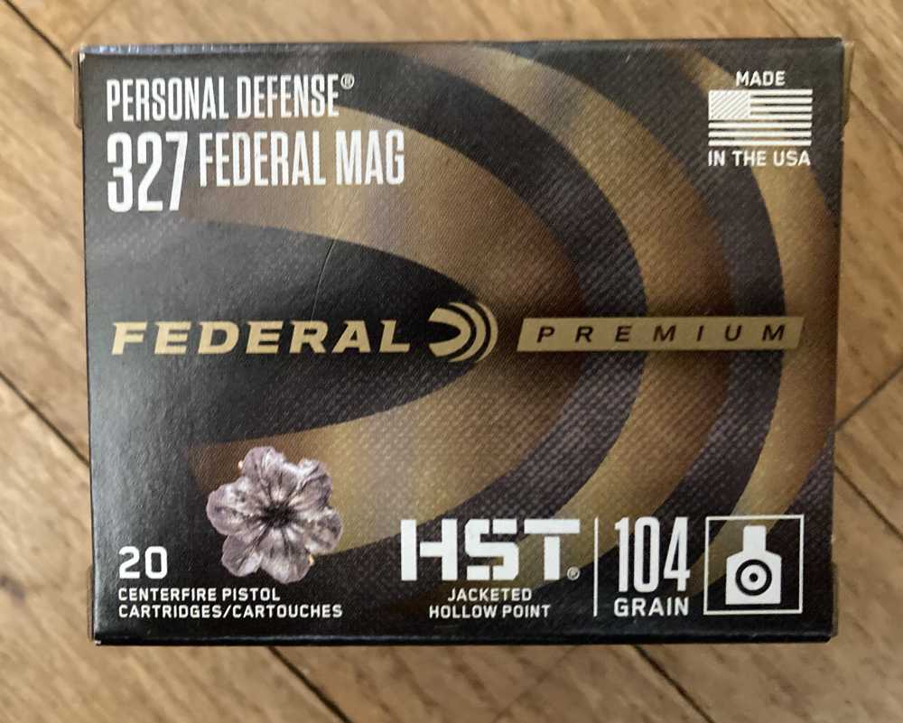 Federal 104gr HST HP .327 Fed Mag New 20 rd Box-img-0
