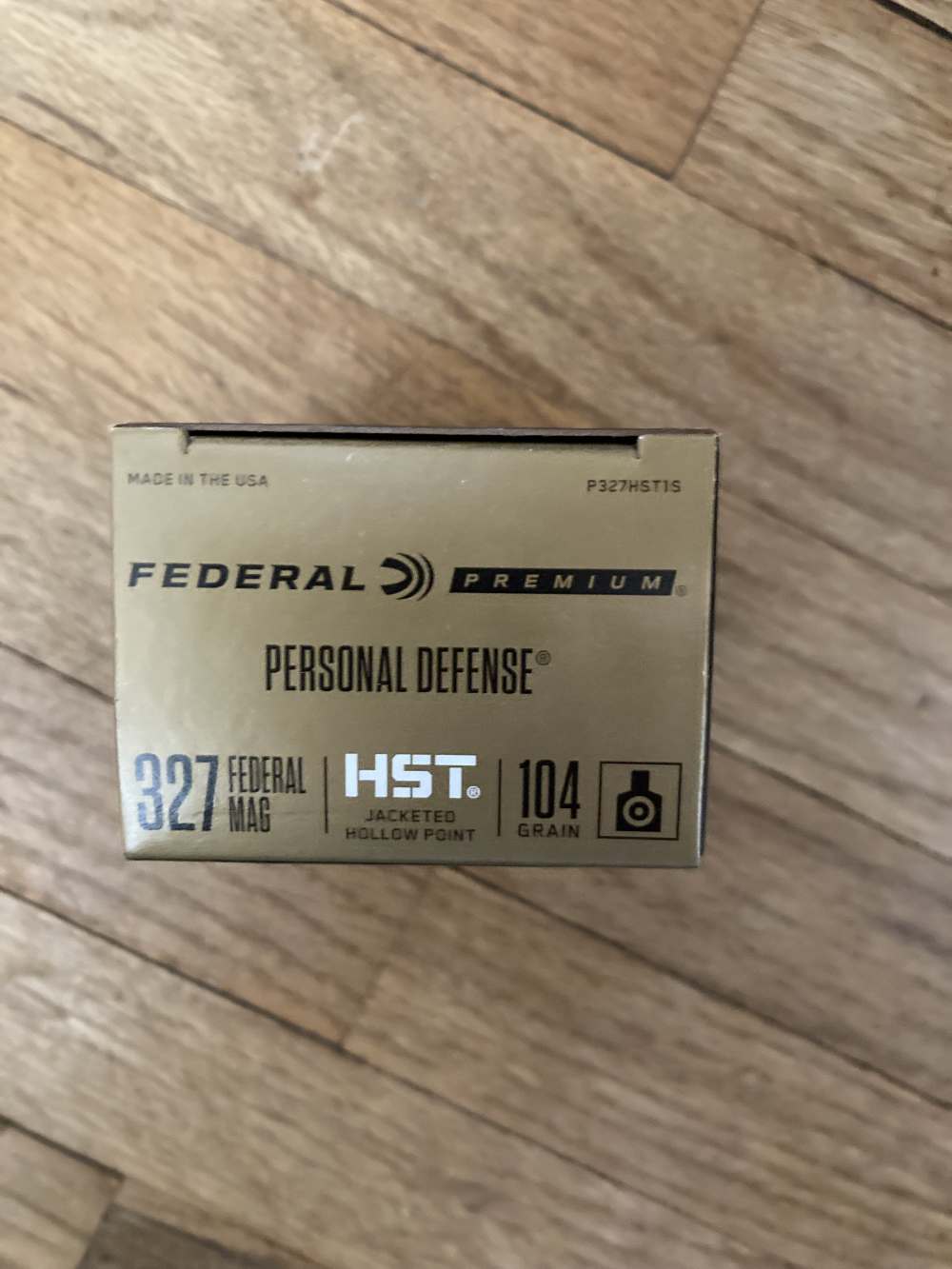 Federal 104gr HST HP .327 Fed Mag New 20 rd Box-img-1