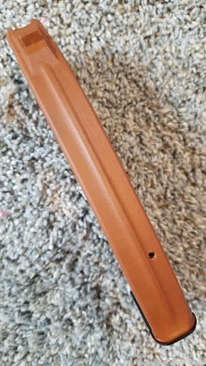 Fakelite 30rd Bulgarian Ak47 magazine 7.62x39mm orange polymer AK-47-img-3