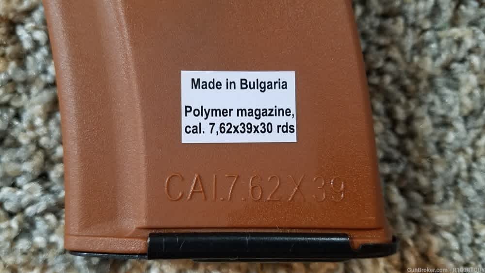 Fakelite 30rd Bulgarian Ak47 magazine 7.62x39mm orange polymer AK-47-img-13