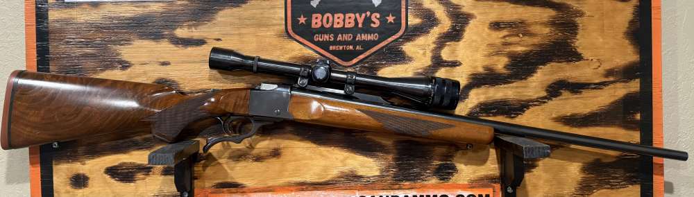 Ruger No. 1 Single Shot 243 Win 26"  made in 1978 NO SCOPE-img-0