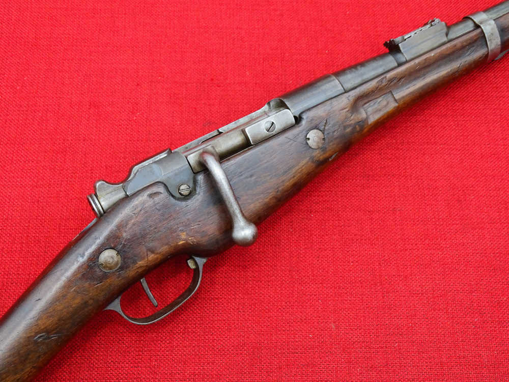 WWI French MLE 1892 Berthier 8mm Lebel Carbine Unconverted 1917 C&R-img-0