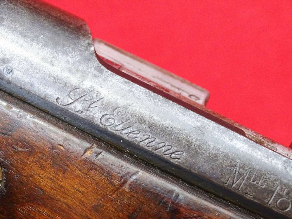 WWI French MLE 1892 Berthier 8mm Lebel Carbine Unconverted 1917 C&R-img-5