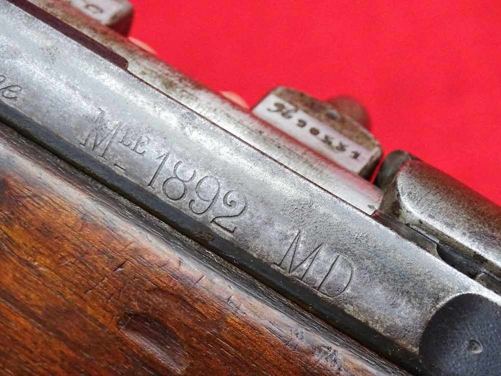 WWI French MLE 1892 Berthier 8mm Lebel Carbine Unconverted 1917 C&R-img-4