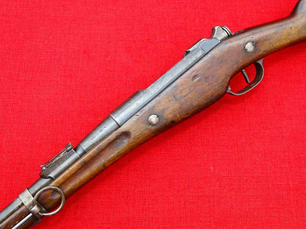 WWI French MLE 1892 Berthier 8mm Lebel Carbine Unconverted 1917 C&R-img-1