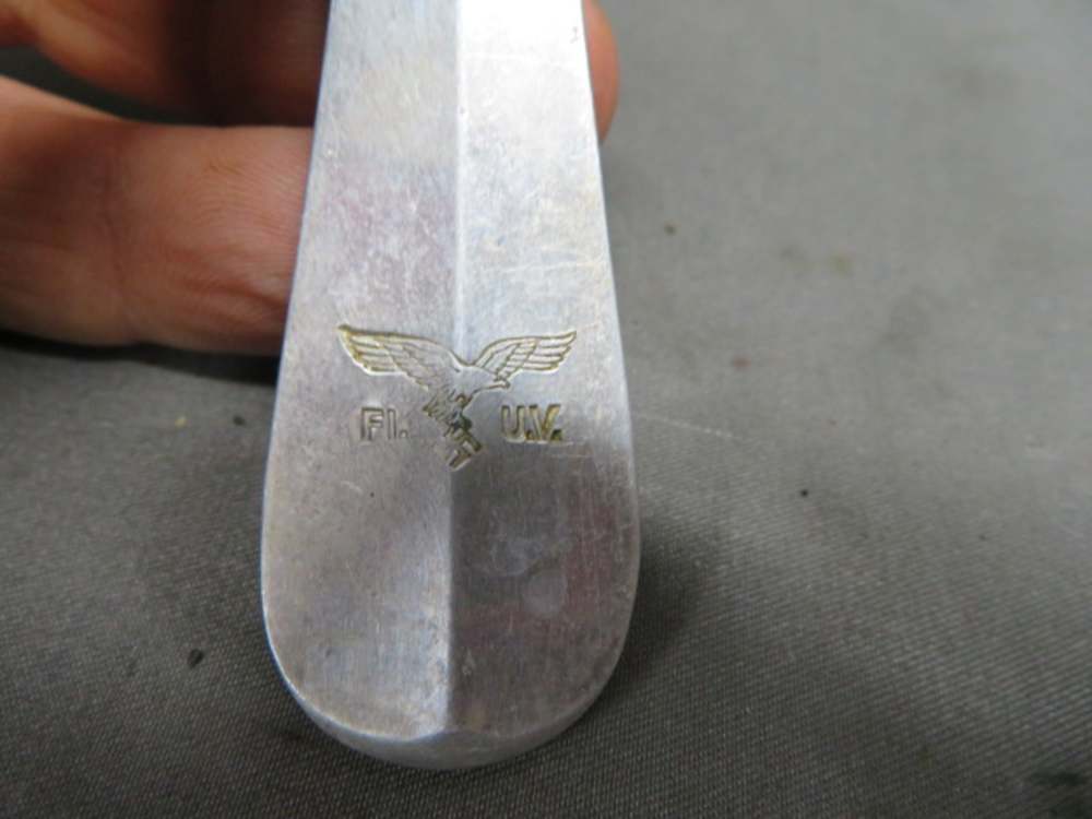 WWII GERMAN LUFTWAFFE MESS HALL FORK-CAPTRUED BY 501ST PIR-img-2
