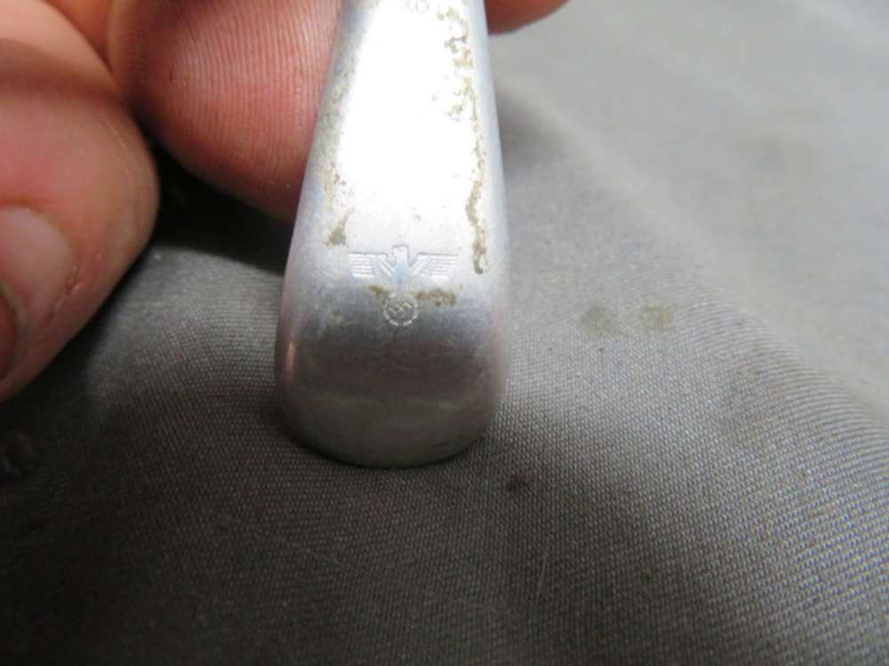 WWII GERMAN ARMY MESS HALL TEA / COFEEE SPOON-1939-img-0