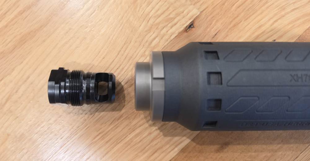 B&T Print-XH 7.62 HUB Suppressor with Muzzle Device-img-3