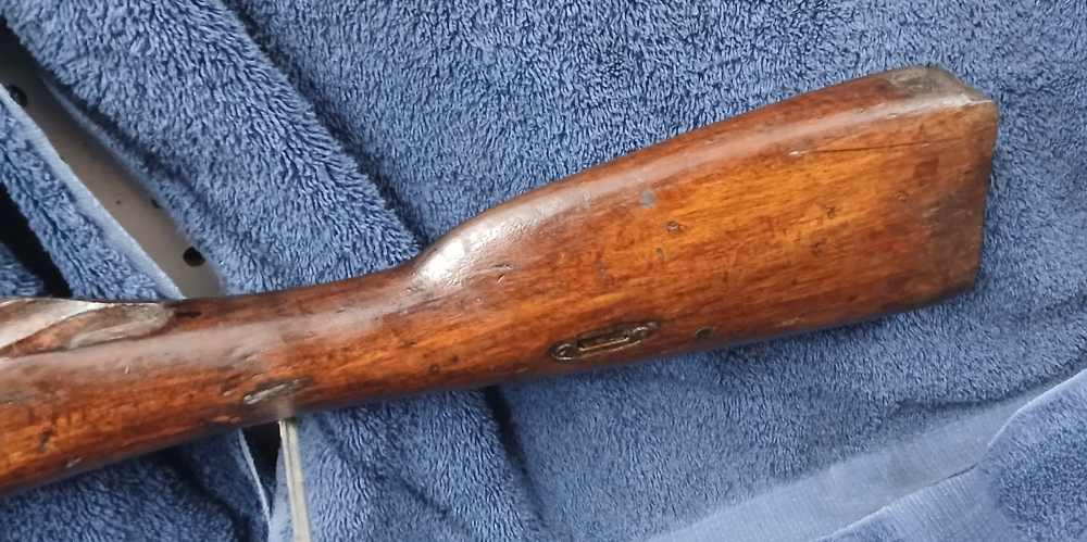 ORIGINAL WW1 7.62X54r RUSSIAN M91 1891 MOSIN NAGANT LONG RIFLE STOCK P-2113-img-9