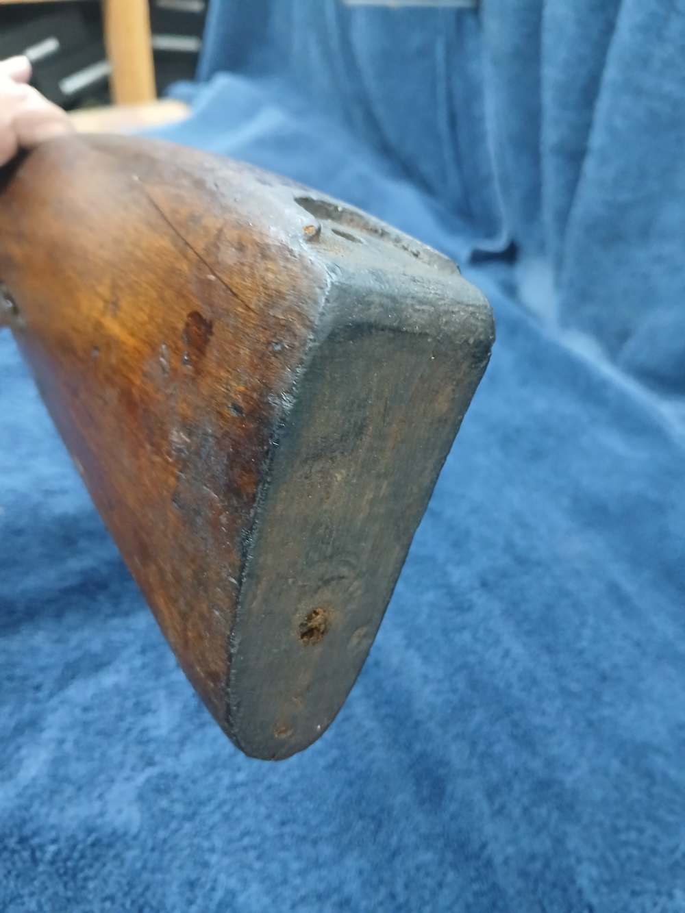 ORIGINAL WW1 7.62X54r RUSSIAN M91 1891 MOSIN NAGANT LONG RIFLE STOCK P-2113-img-19