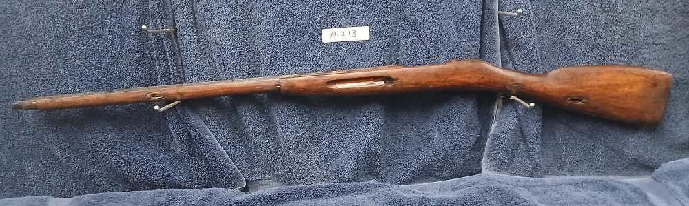 ORIGINAL WW1 7.62X54r RUSSIAN M91 1891 MOSIN NAGANT LONG RIFLE STOCK P-2113-img-2