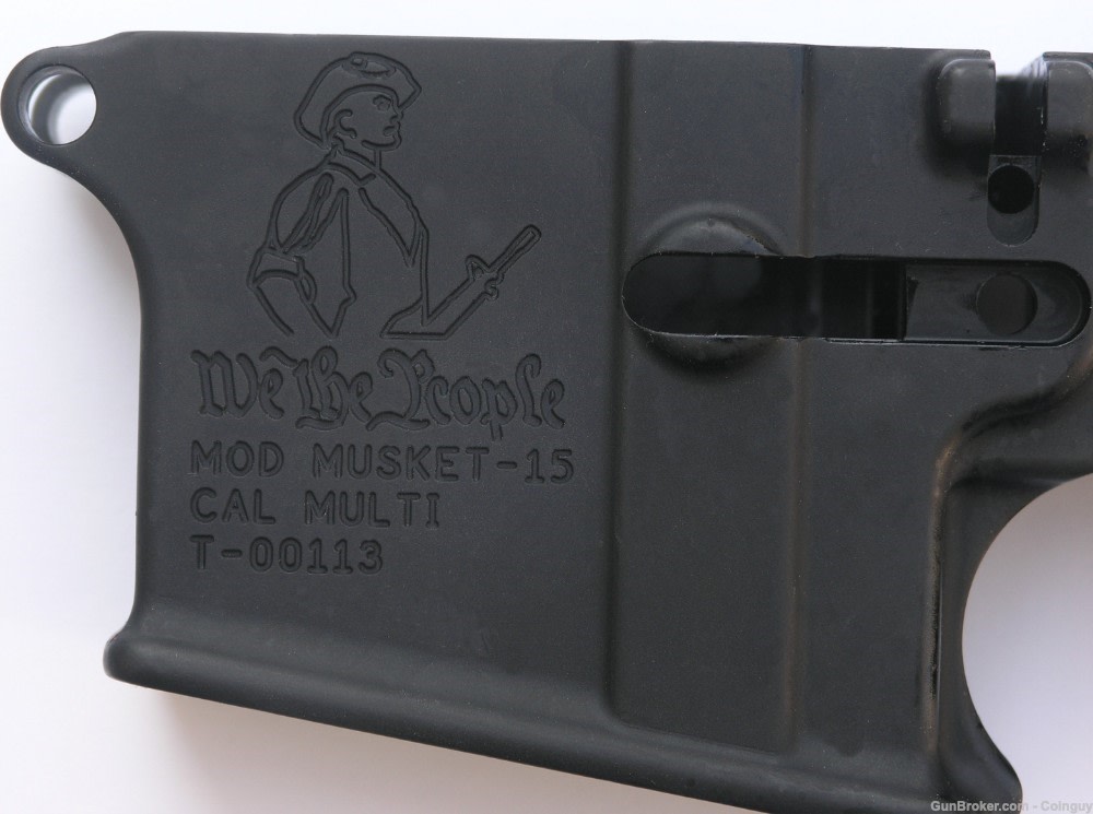 Musket-15 We The People AR-15 Lower M4 Pocket RDIAS FREE Ship-img-1
