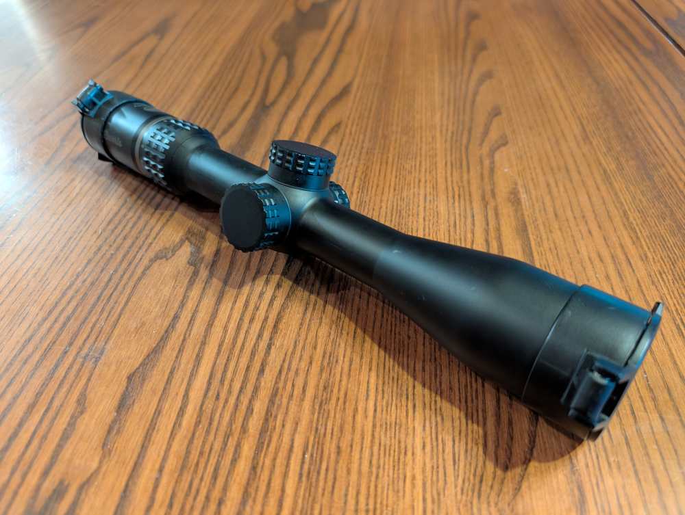 Burris Veracity 200622 2-10x42 rear focal plane scope with box and sunshade-img-5