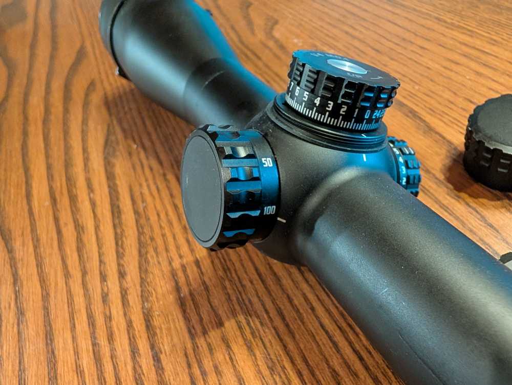 Burris Veracity 200622 2-10x42 rear focal plane scope with box and sunshade-img-16