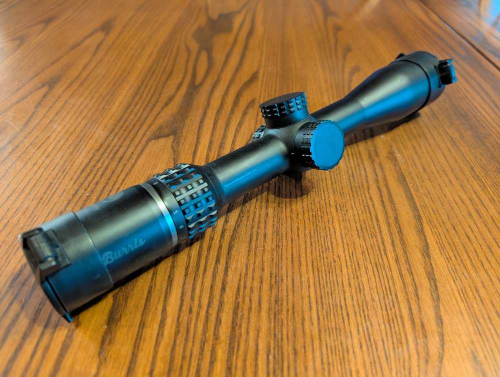 Burris Veracity 200622 2-10x42 rear focal plane scope with box and sunshade-img-6
