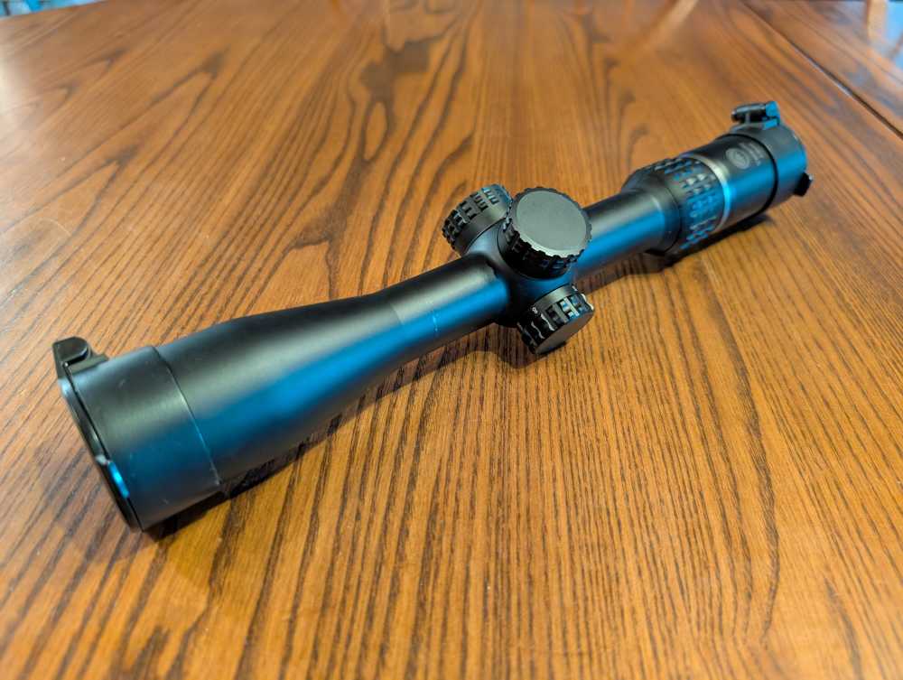 Burris Veracity 200622 2-10x42 rear focal plane scope with box and sunshade-img-4
