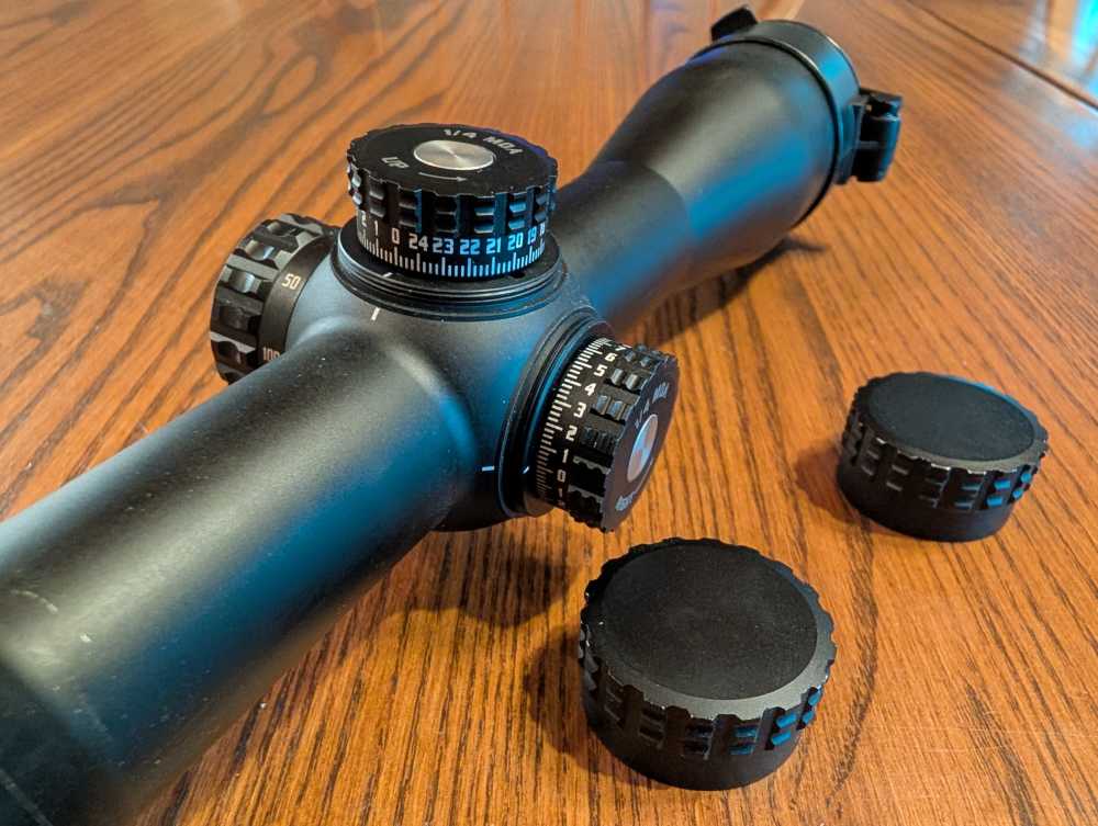 Burris Veracity 200622 2-10x42 rear focal plane scope with box and sunshade-img-14