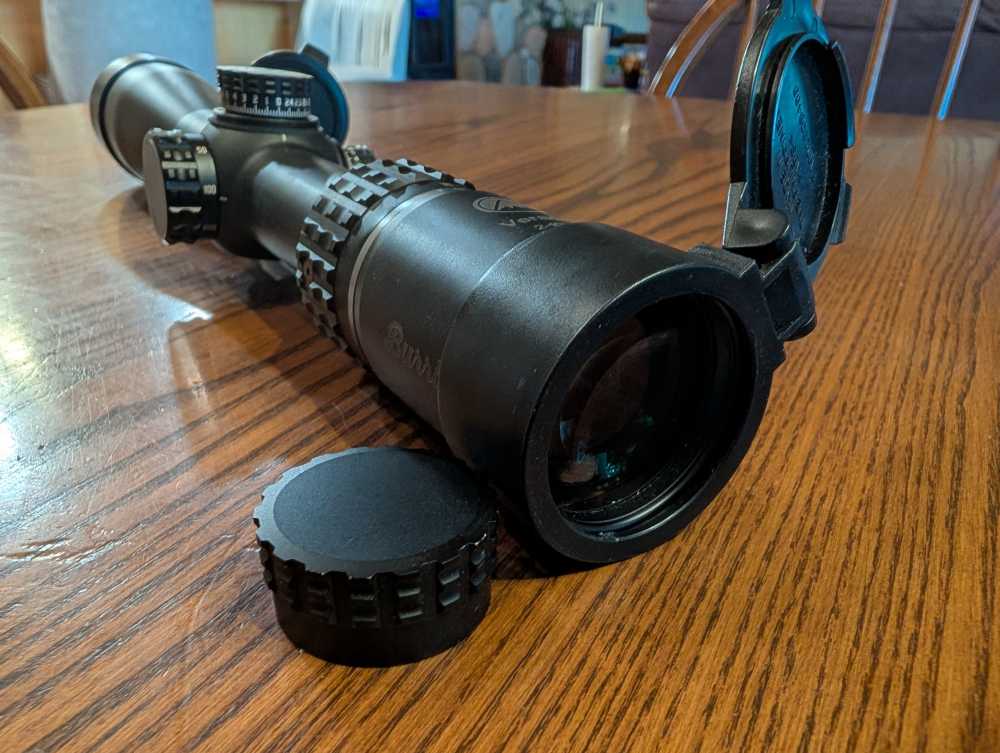 Burris Veracity 200622 2-10x42 rear focal plane scope with box and sunshade-img-12
