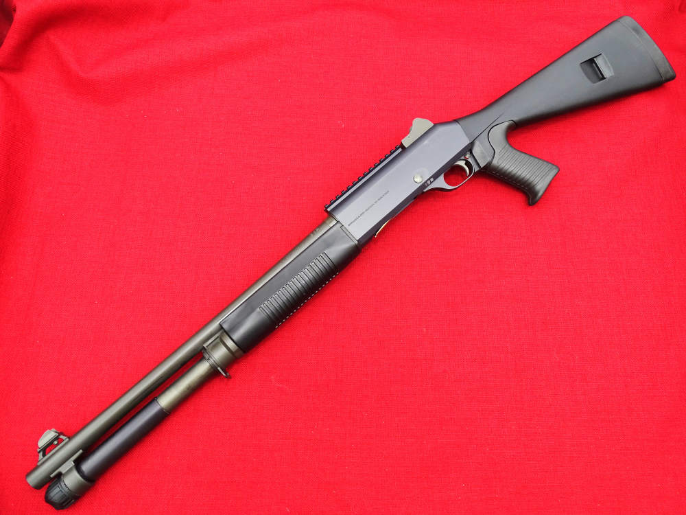 Benelli Italian M4 12ga Tactical Shotgun w/ Tube Extension Excellent-img-5