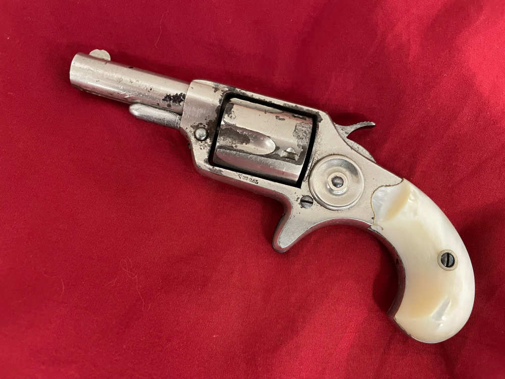 Colt New Line Antique .32 RF 2 1/8" Barrel Etched Panel No Credit Fees-img-2