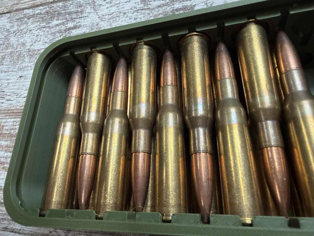 * Mini Russian Spam Can * 7.62x54R * Holds 45 RDS  * Soviet Union Ammo Can -img-7