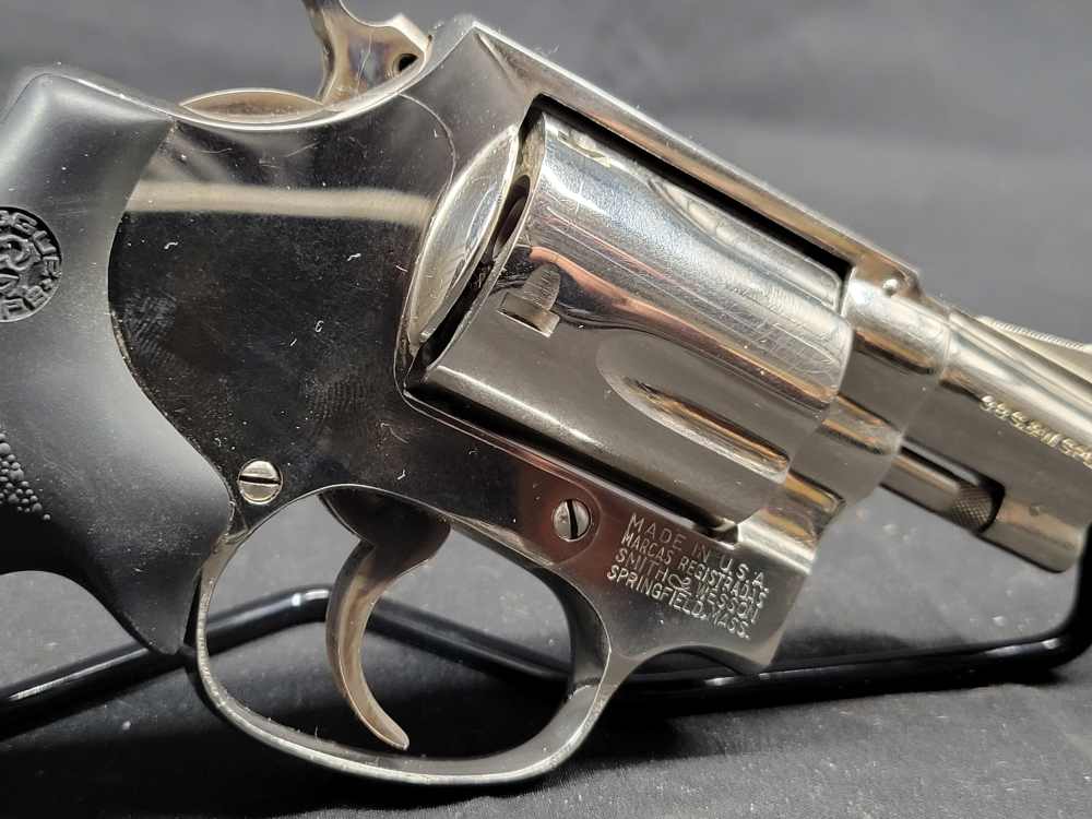PENNY AUCTION SMITH & WESSON MODEL 36 REVOLVER 38 SPL 5 RDS-img-13